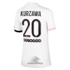 Officiële Voetbalshirt Paris Saint-Germain Layvin Kurzawa 20 Uit 2021-22 - Heren